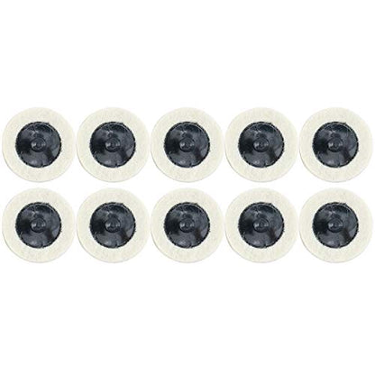 8MILELAKE 10pcs 2" Roloc Disc Buffing Polishing Wheel Pads