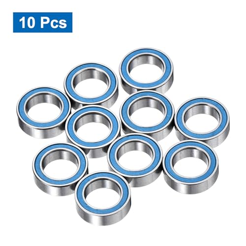 uxcell 10 Pcs MR85-2RS Micro Bearings, 5x8x2.5mm Chrome Steel, ABEC7 - size: MR85-2RS