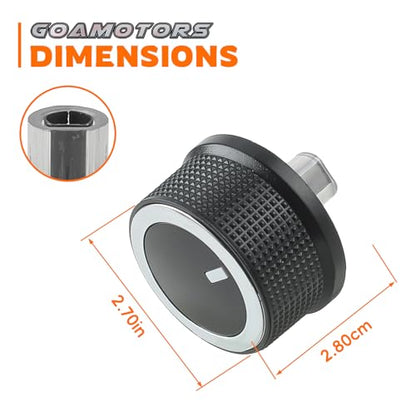 GoaMotors 84141127 AC Temperature Control Knob for Chevy for GMC