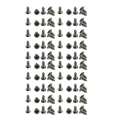 XunLiu M1.2X3mm 304 Stainless Steel Self-Tapping Screws 100 Pack - size: M1.2X3mm