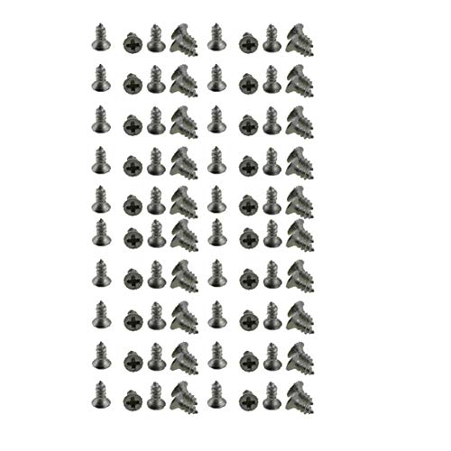 XunLiu M1.2X3mm 304 Stainless Steel Self-Tapping Screws 100 Pack - size: M1.2X3mm