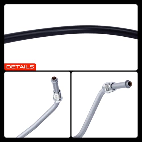 A-Premium Power Steering Pressure Hose Line Assembly, Pump to Gear/Rack