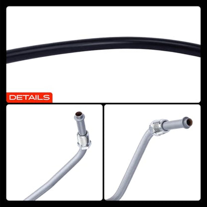 A-Premium Power Steering Pressure Hose Line Assembly, Pump to Gear/Rack
