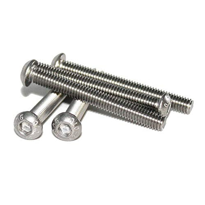 Fullerkreg M6-1.0 x 50 mm Button Head Socket Cap Screws - size: M6 x 50mm