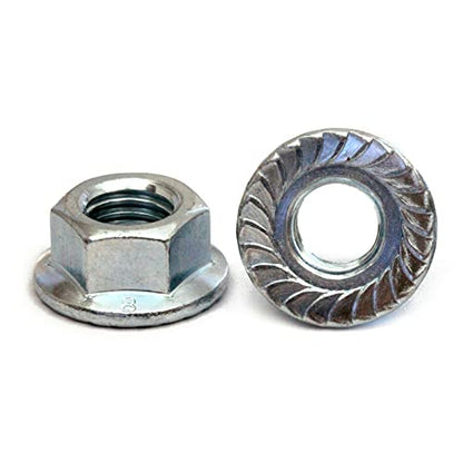 12-Pack Serrated Carburetor Flange Nuts fits Honda 94050-06000-0040