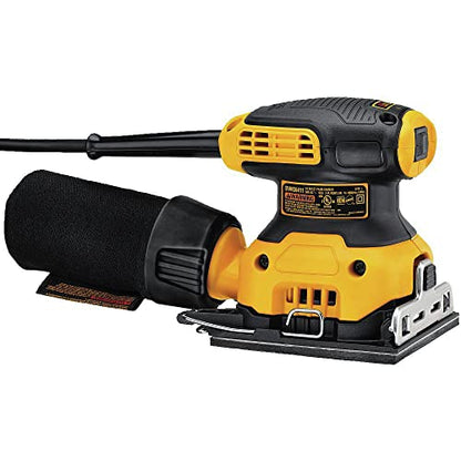 DEWALT Electric Sander, 1/4 Sheet, 14, 000 OPM (DWE6411)