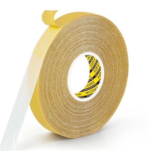 High Tack Double Sided Tape Heavy Duty Grid Mesh Stick,2Pack x 0.79" x 33FT - size: 2 Pack, Each 0.79" x 33FT