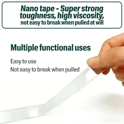 Double Sided Tape Heavy Duty: Damage Free Traceless Peel 3 Width Bundle