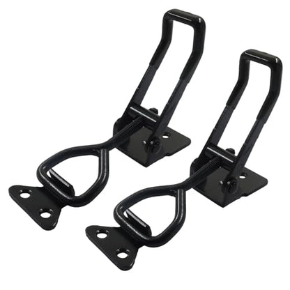 2 Pack Toggle Latch Clamp 4003, Adjustable 304 Stainless Steel Quick Release Hasp for Smoker Lids, Tool Boxes & Cabinets, Includes Mounting Hardware, Black - size: 4003