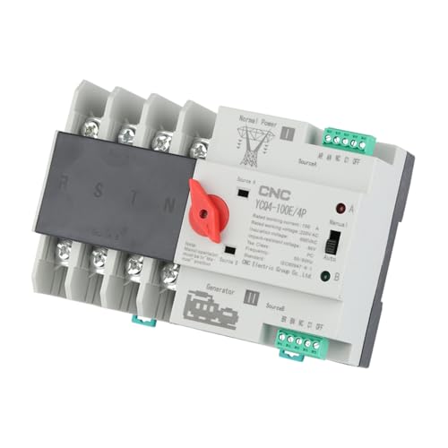 CNC 4P 100A AC110V Automatic/Manual Transfer Switch - size: 4P-110V