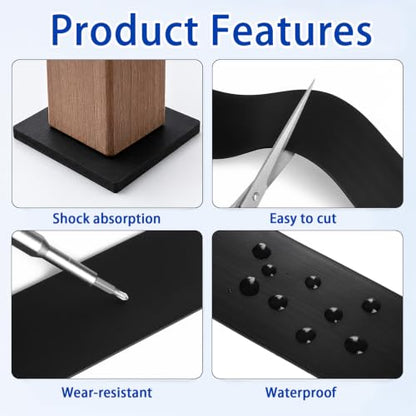 Neoprene Rubber Strip 1/16" Thick x 2" Wide x 120" Long – Black Solid Rubber Rolls Use for Sealing Strip, Gaskets DIY Material, Supports, Leveling, Bumpers - size: 2" Wide X 120" Long X 1/16" Thick