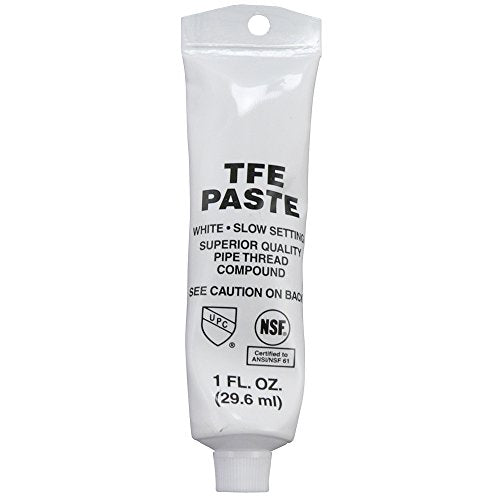Plumb Pak PP854-1 Teflon Pipe Thread Sealant, 1 Oz, Tube