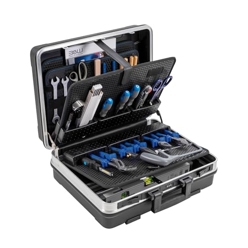 B&W BASE tool case with MODULE tool storage system (ABS case, volume 28.1 l, 46.3 x 35.5 x 17.1 cm inner) 120.02/M, tools not included - size: 46,3 x 35,5 x 17,1 cm - small, style: module tool holder systems