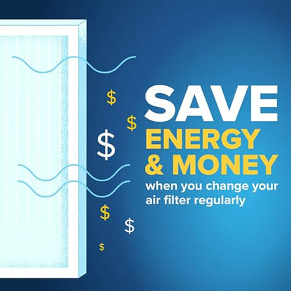 Filtrete 14x18x1 AC Furnace Air Filter, MERV 8, MPR 700, Tough on Pollen, Easy on Airflow, 3-Month Pleated 1-Inch Electrostatic Air Cleaning Filter, 4-Pack (Actual Size 13.81 x 17.81 x 0.81 in) - size: 14x18x1