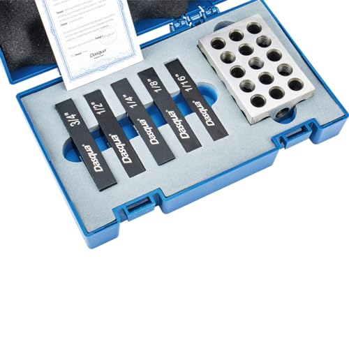 Dasqua 1804-1615 6 Piece Setup Block and 1-2-3 Block Set - size: 1/16-3/4" & 1-2-3, style: 6 Pc. Block Set & 1-2-3 Block