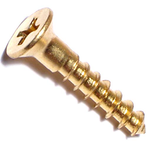 Hard-to-Find Fastener 014973126124 Phillips Flat Wood Screws, 8 x 7/8, Piece-30 - size: 8 x 7/8-Inch
