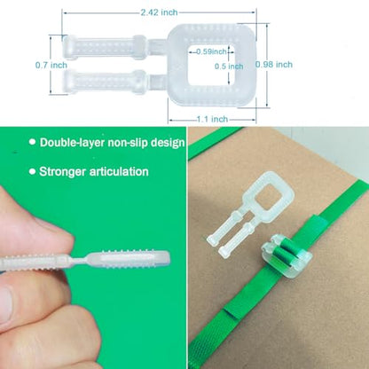 Plastic Packaging Banding Strapping Kit, Green - color: Green