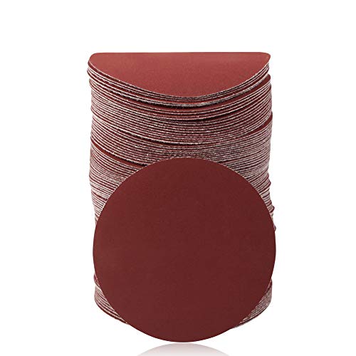 SPEEDWOX 100PCS 3" 800 Grit Sanding Discs, Hook and Loop No Hole Sandpaper - style: 800-Grit