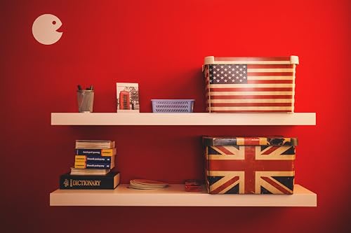 Floating Shelf Bracket ,Hidden Shelf Brackets (53 inch Premium kit) - size: 53 inch （outfit premium kit）