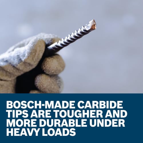 BOSCH HCK001 Carbide Hammer Drill Bit Set - style: 7pc
