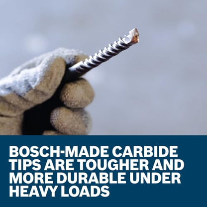 BOSCH HCK001 Carbide Hammer Drill Bit Set - style: 7pc