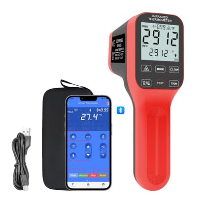 Digital Pyrometer -58°F to 2912°(-50°C to 1600°C) High Temp Thermometer Gun