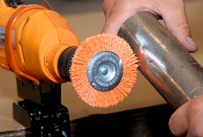 Dico 7200048 4" Medium Nyalox Wire Wheel Brush