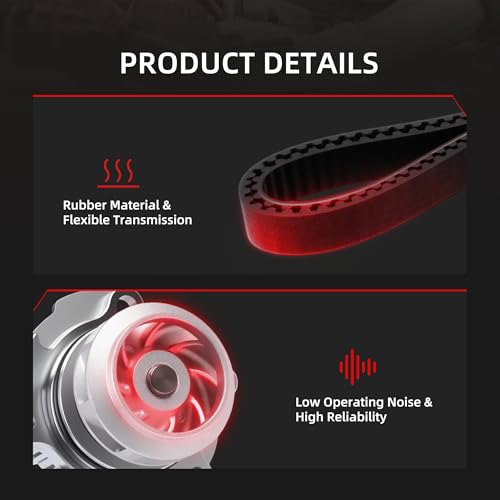 Engine Timing Belt Kit with Water Pump for Audi A4 TT Quattro - size: for Passat/ Jetta/ olkswagen Jetta 2