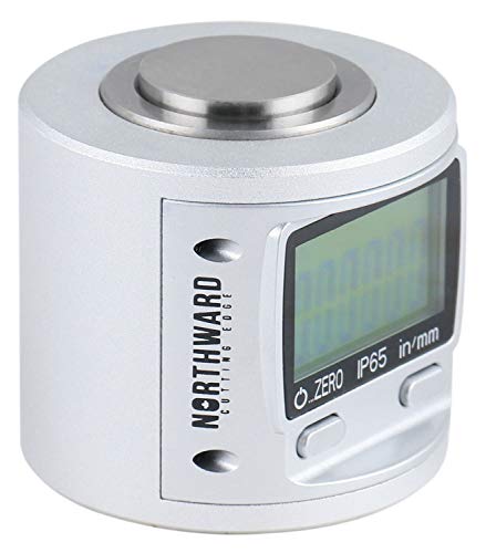 Accusize IP65 Digital Magnetic Height Presetter, 2 x 0.00005 in