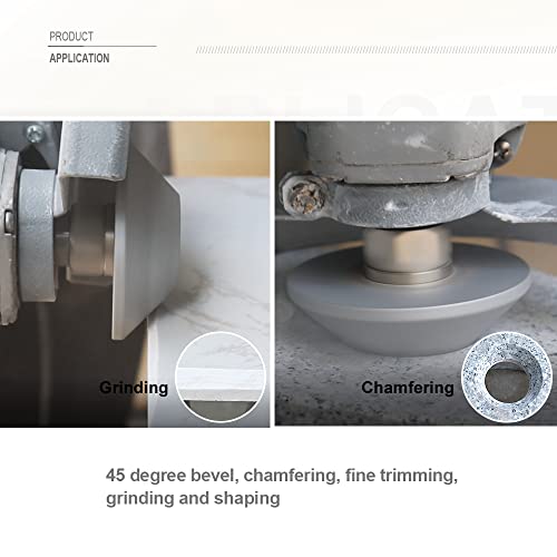 SHDIATOOL Diamond Grinding Profile Wheel Convex Curve Edge Hand Grinding Disc Grooving for Stone Marble Granite Height 20mm 3 - inch - size: 24.5mm height 5/8"-11