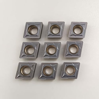 20pcs CCMT432 CCMT120408-CR6011 Lathe Turning Inserts for Stainless Steel - size: 1-20P-CCMT120408-CR6011