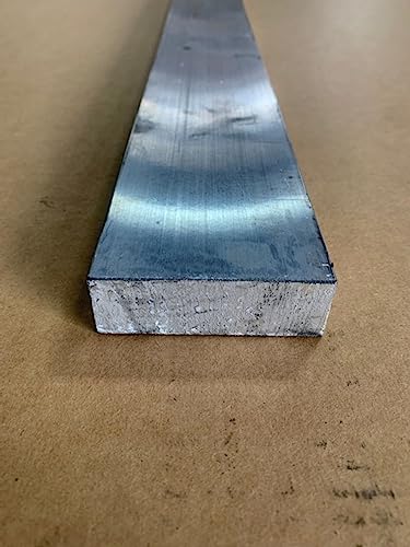 Generic 3/4"" x 3"" Aluminum Flat Bar x 5"" Length, Solid Stock, Machining, 6061-T6511 Aluminum, Silver