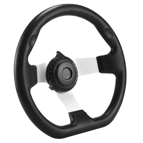 PRO BAT 270mm/10.6'' Go Kart Front Steering Wheel Assembly - size: 10.6'' Steering Wheel 16.5'' Gear Rack Pinion Kit