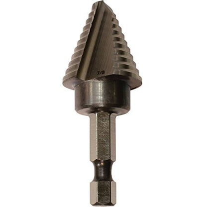 Makita 711496-A High Speed Steel Step Drill Bit, 7/8-Inch - size: 7/8-Inch