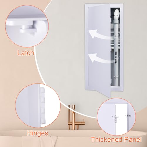 Suteck Plastic Access Panel for Drywall & Ceiling 14 x 29 Inch - size: 14 x 29 inch
