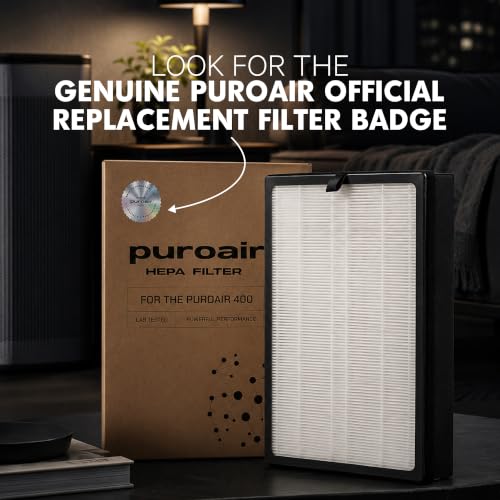 PuroAir 400 Replacement Filter - Genuine 400 Filter Replacement (2PK) - size: 2 Pack