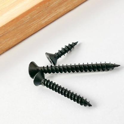 Wood Screws, Flat Head Phillips Self Tapping Screw, #8 x 2 Inch, 60 Pcs - size: #8 x 2"