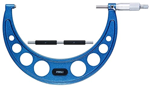 Fowler 52-240-008-1, Outside Inch Micrometer with 7-8" Measuring Range - size: 7-8 inches, style: Ratchet With Standard