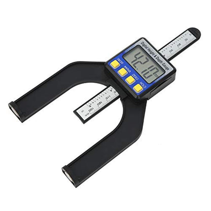 Electronic Height Depth Digital Display, Accuracy Measuring Tool 0,80mm with Large Scale Screen, Magnetic for Woodworking Ruler