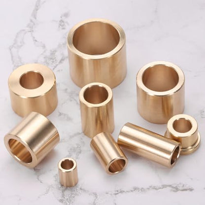uxcell 4pcs Sleeve Bearings 3/4" Bore x 1" OD x 7/8" Length Self-Lubricating Brass Bushing - size: 3/4" Bore x 1"OD x 7/8 " Length