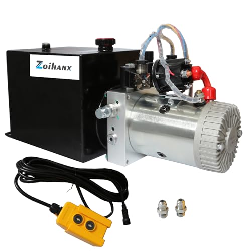 Electric Hydraulic Pump,6 Quart Double Acting Hydraulic Pump - size: 6 Quart Double