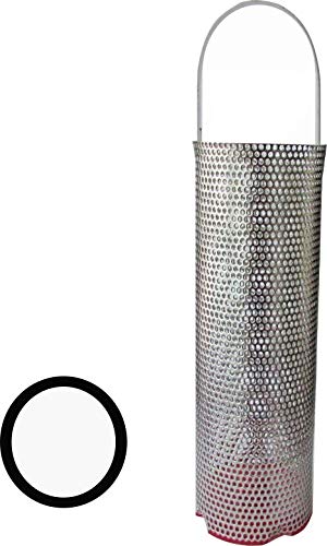Perko 304 Stainless Steel Basket Strainer Only Size 5 f/3/4" Strainer