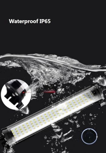 25W LED Milling Machina Lights Tube CNC Lathe Led Machine Work Light Explosion-Proof Lamp Waterproof IP65 Oil-Proof Industrial Lighting 110V-220V (25W) - size: 25 Watt