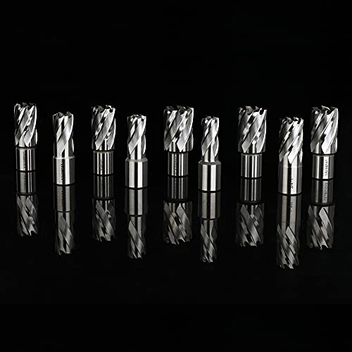 OSCARBIDE 13pc HSS Annular Cutter Set,1" Cutting Depth,1"/16" to 1-1/16"Dia