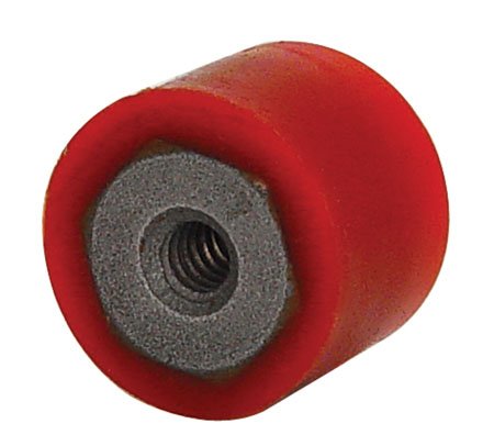 Bumper, Round w/Female Thread, Urethane - Duro. Hardness=80-90 Shore A, Thread=10-32 x 1/4 (1 Each)