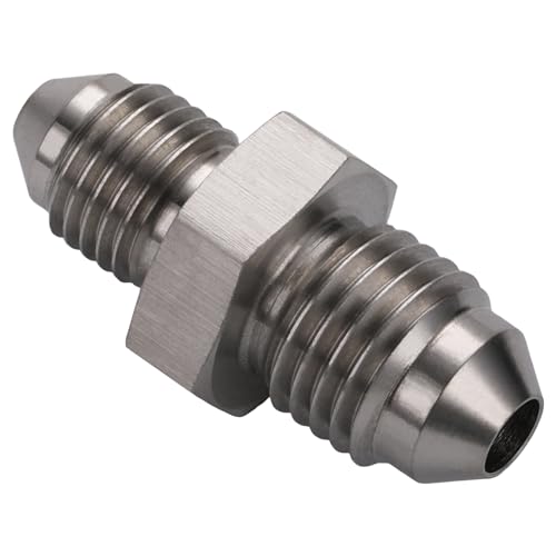 3AN Male to 4AN Male Stainless Steel Brake Clutch Fuel Oil Fitting Adapter Coupler - size: 3AN to 4AN