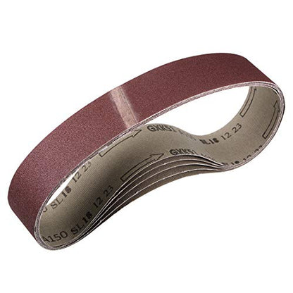 uxcell 2 x 27 Inch Sanding Belt 150 Grit Sand Belts for Belt Sander 5pcs - style: 150 Grit