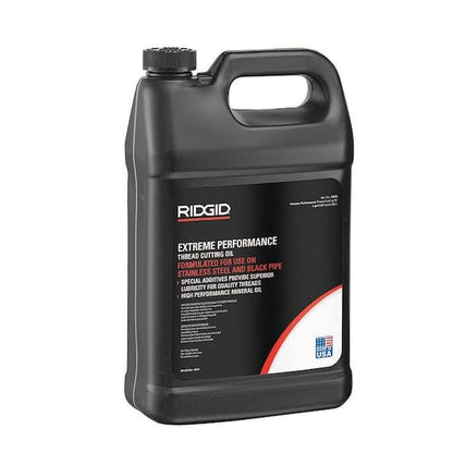 RIDGID 70830 Dark Thread Cutting Oil, 1 Gal, Halogen, PCB and Chlorine-Free, Low-Odor Anti-Mist Formulation, Designed to Prolong Equipment Life, Cools Threads and Pipes