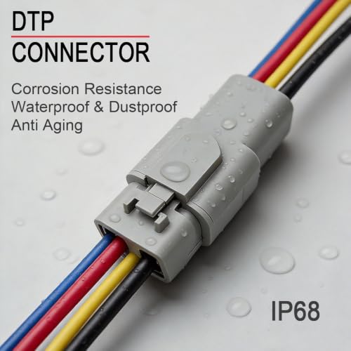 4 Pin DTP Waterproof Connector Automotive Sealed Electric Plug - style: 4PIN