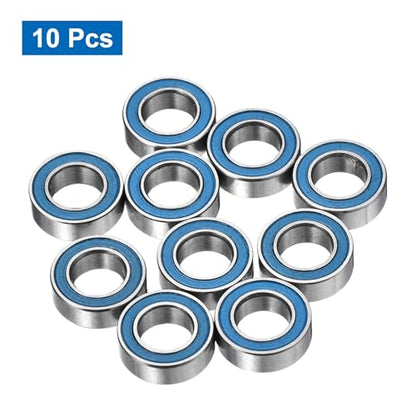 uxcell 10 Pcs MR95-2RS Micro Bearings, 5x9x3mm Chrome Steel, ABEC7 - size: MR95-2RS
